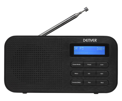 Radio i budzik Denver Kompaktowe radio DAB+/FM Denver DAB-42 czarne
